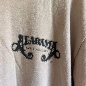 Vintage Alabama fan club tshirt
